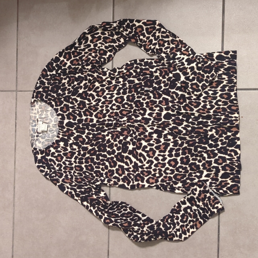 J.Crew Leopard Print Sweater